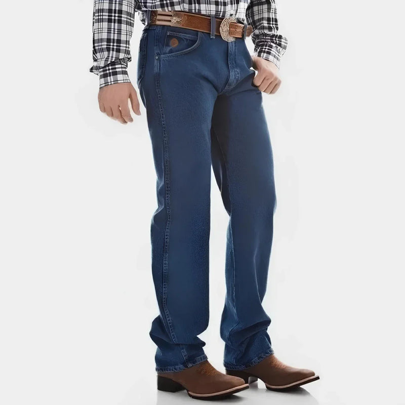 Kit Camiseta Texas de Poliéster Premium e Calça Jeans de Alfaiataria + BRINDES: Cinto, Boné e Colar