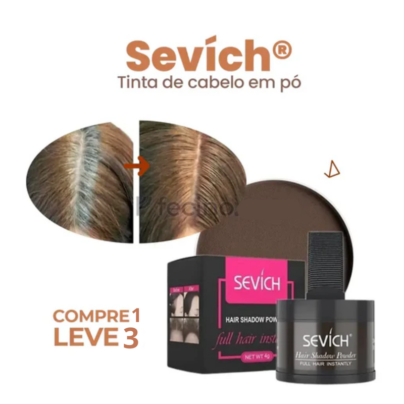 Tinta de cabelo em pó Sevích™ - PAGUE 1 LEVE 3 🔥 ÚLTIMAS HORAS DA OFERTA!