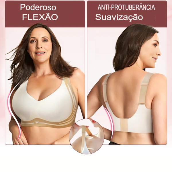 Kit de Sutiãs Modeladores Push-Up™ Sem Costura em Spandex / Conforto Incomparável e Suporte Elegante para o Dia Todo!