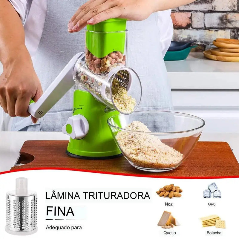 Cortador Rotatório Manual de Frutas e Legumes ConceptFast