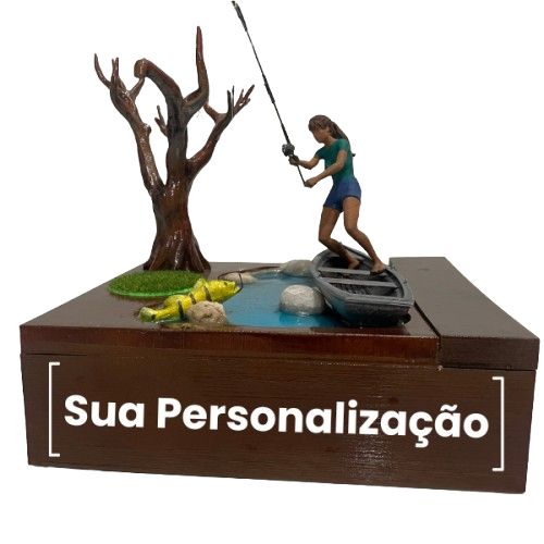 Dosador de Bebidas do Pescador Artesanal Personalizável 1L