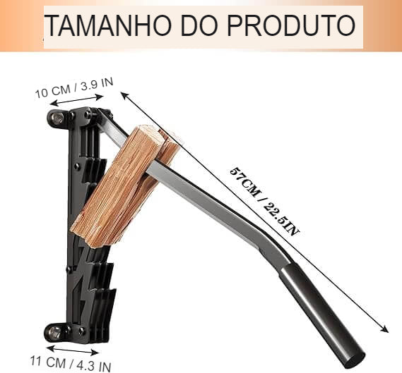 Cortador  de Lenha iToolMax - Leve um Kit de Instalação Grátis!