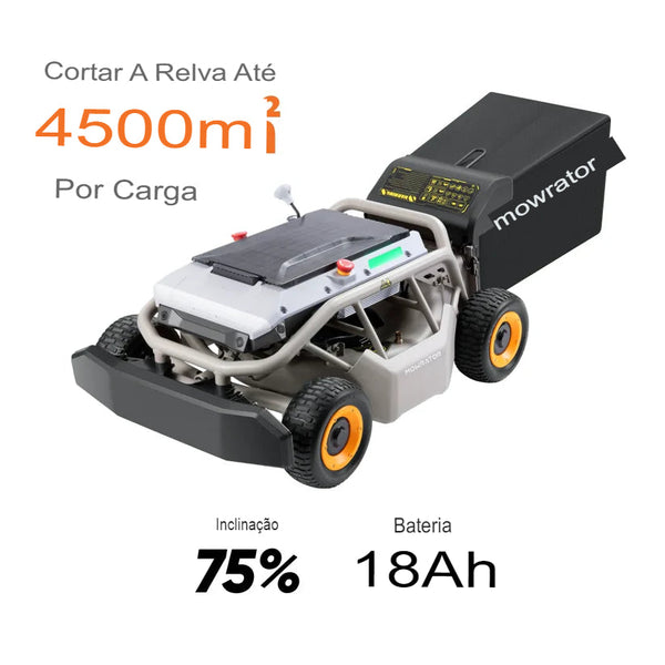 Cortador de grama com controle remoto Mowrator S1 4WD