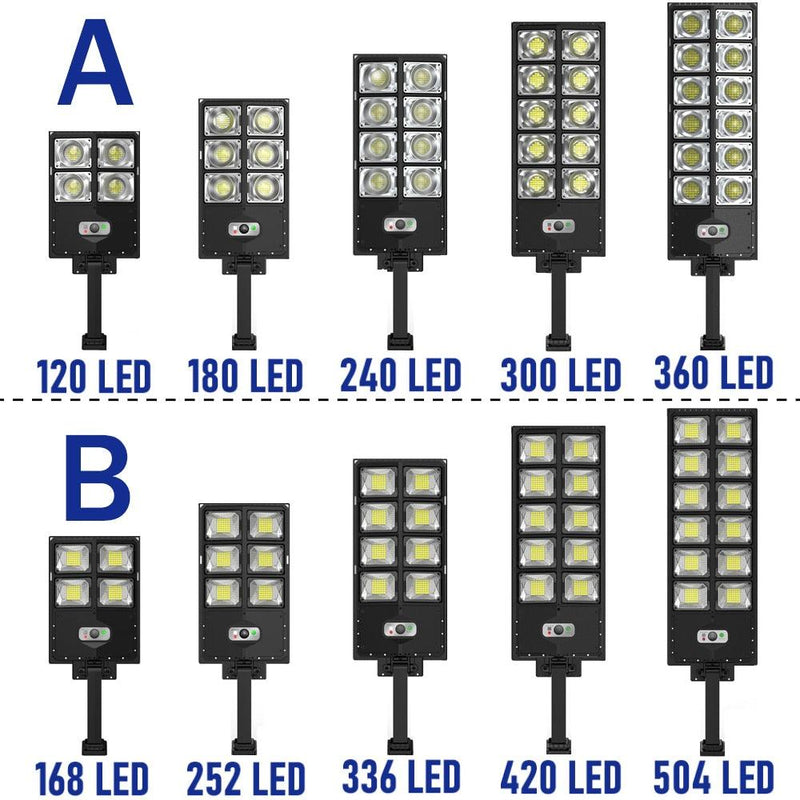 Luminária Solar LED com Sensor