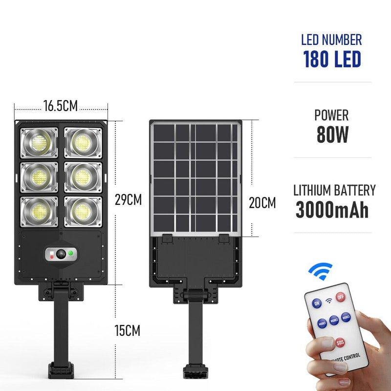 Luminária Solar LED com Sensor